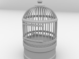 bird cage 3D Model