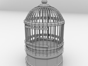 bird cage 3D Model