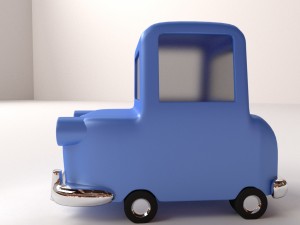 cartoon car Modelo 3D