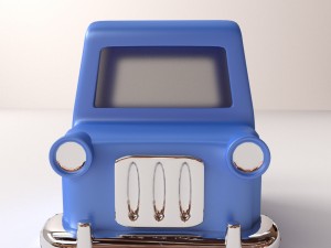 cartoon car Modelo 3D