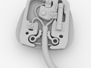 plug internal 3Dモデル