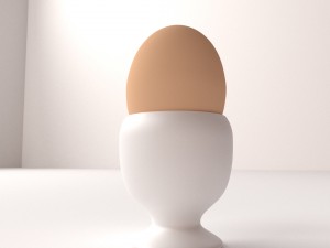 egg cup Model 3D