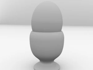 egg cup 3D Model