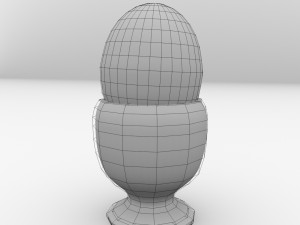 egg cup Model 3D
