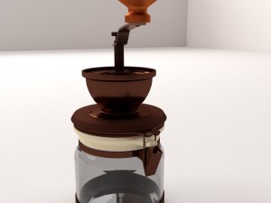 coffee grinder Model 3D
