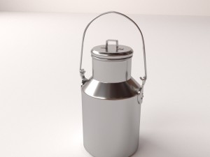milk can 3D Model
