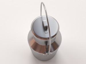 milk can Modèle 3D