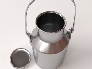 milk can Modèle 3D