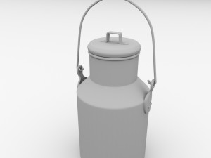 milk can Modèle 3D