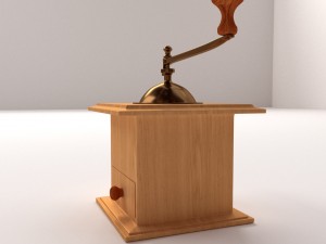 antique coffee grinder 3D Model