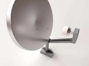 satellite dish Modelo 3D