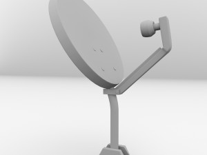 satellite dish Modelo 3D