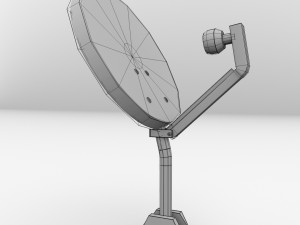 satellite dish Modelo 3D