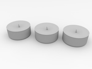aromatherapy candle 3Dモデル