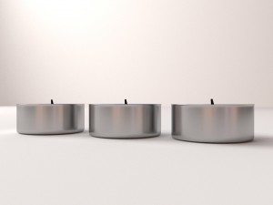 aromatherapy candle 3Dモデル