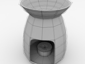 fragrance oil burner Modelo 3D