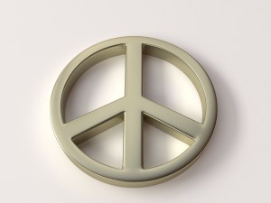 peace symbol 3D मॉडल