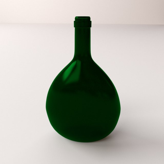 bocksbeutel 3D 模型 .c4d .max .obj .3ds .fbx .stl .blend 