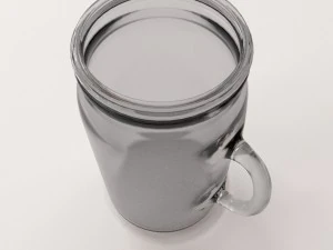 mason jar with handle 3D Model