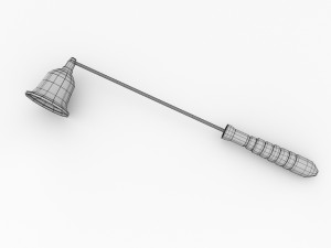 candle snuffer 3D 모델