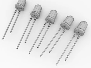 light emitting diode 3D Model