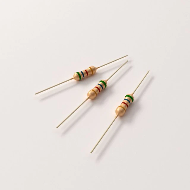 电阻器 3D 模型 .c4d .max .obj .3ds .fbx .stl .blend 