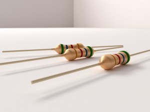 resistor Modelo 3D