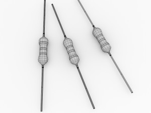 resistor Modelo 3D
