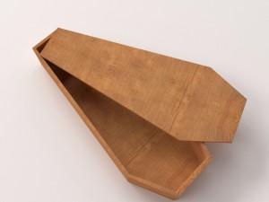 coffin Modelo 3D