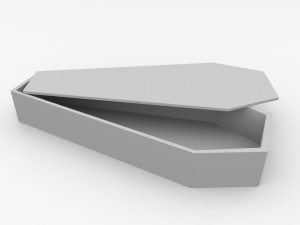 coffin Modelo 3D