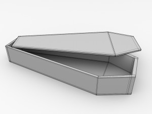 coffin Modelo 3D