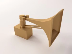 sirena de tornado Modelo 3D