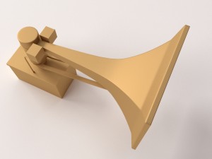 tornado siren 3D Model