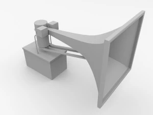 tornado siren 3D Model