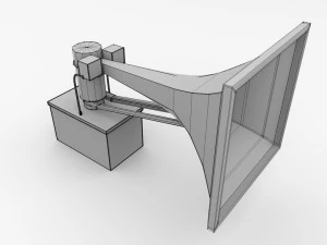 tornado siren 3D Model