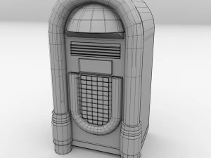 diner jukebox 3D Model