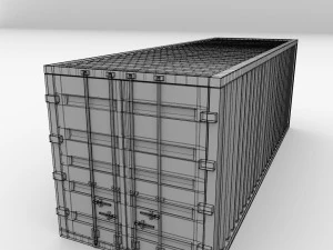 freight container 3D Model