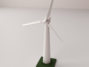 wind turbine 3D 모델