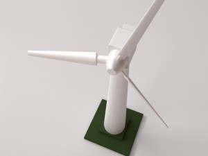 wind turbine Model 3D