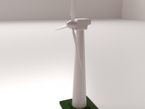 wind turbine Model 3D