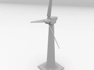 wind turbine 3D Model