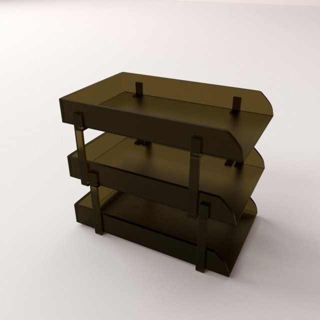 document tray 3Dモデル .c4d .max .obj .3ds .fbx .stl .blend 