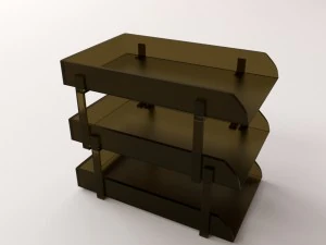 belge tepsisi 3D Model