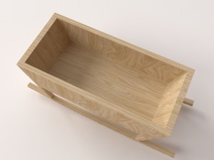 baby cradle v2 3D 모델