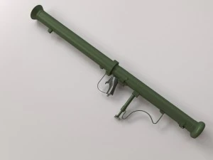 m20 bazooka 3D Model