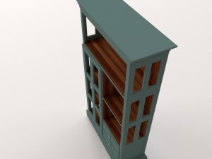 bookcase Modelo 3D
