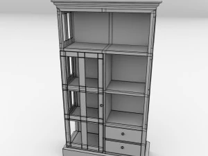 biblioth&egrave;que Modèle 3D