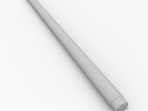 fluorescent tube 3D 모델