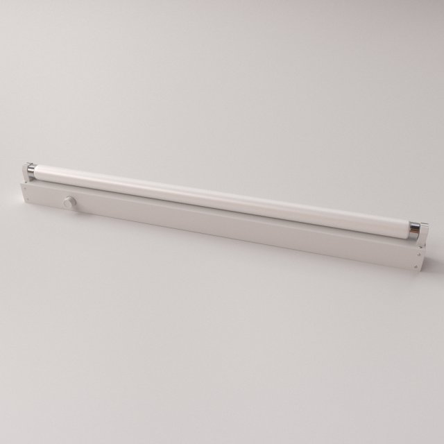 fluorescent fixture 3D 模型 .c4d .max .obj .3ds .fbx .stl .blend 