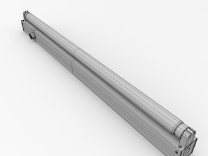 fluorescent fixture 3D 模型